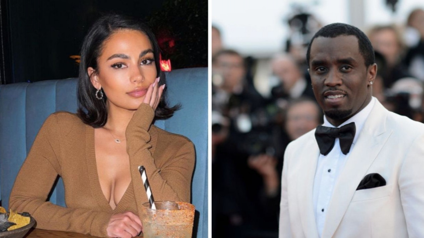 Model Jade Ramey (Instagram) and Diddy (Getty Images) 