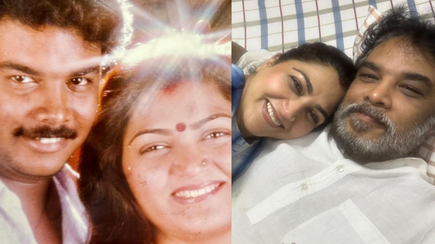  Khushbu Sundar share a nostalgic photograph of her with husband Sundar