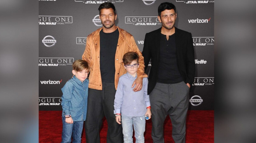 Ricky Martin's Kids Shine at Palm Royale Premiere