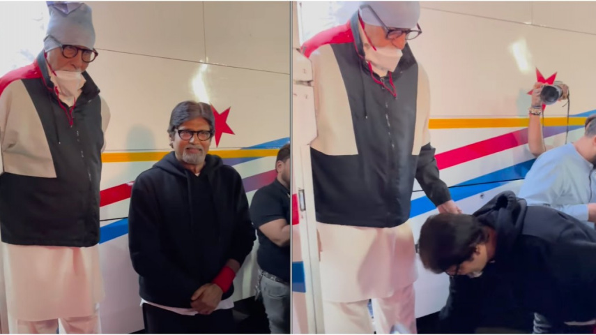 WATCH: Amitabh Bachchan meets his doppelganger Shashikant; gives him blessings