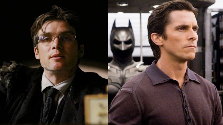 Cillian Murphy, Christian Bale, Batman, Dark Knight trilogy, Christopher Nolan