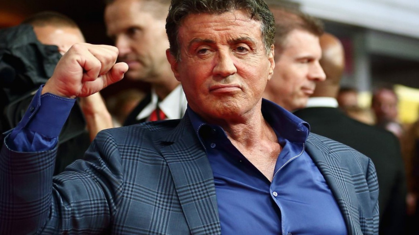 Sylvester Stallone talks about his muscle injury 