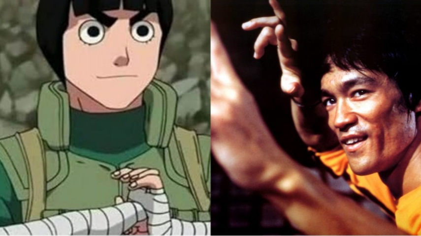 Is Naruto Character Rock Lee Based On The Legend Bruce Lee