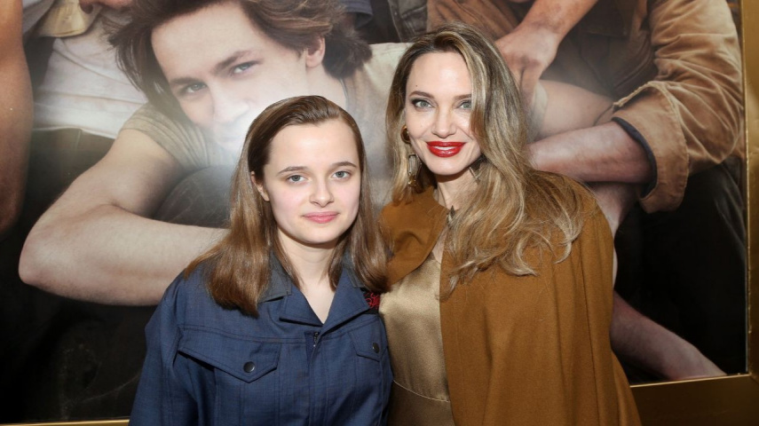 Angelina Jolie with her daughter Vivienne (CC: Getty Images)