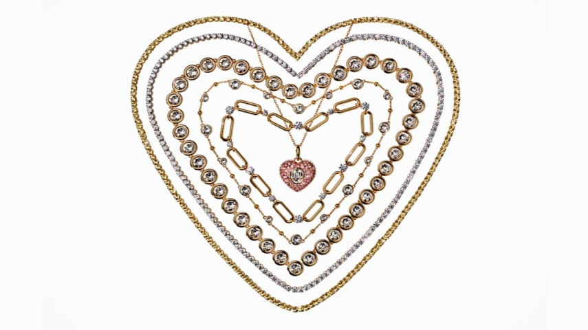 Valentine's gifting, Swarovski Valentine Collection 2024, Swarovski heart shaped pendant, heart-shaped gifts