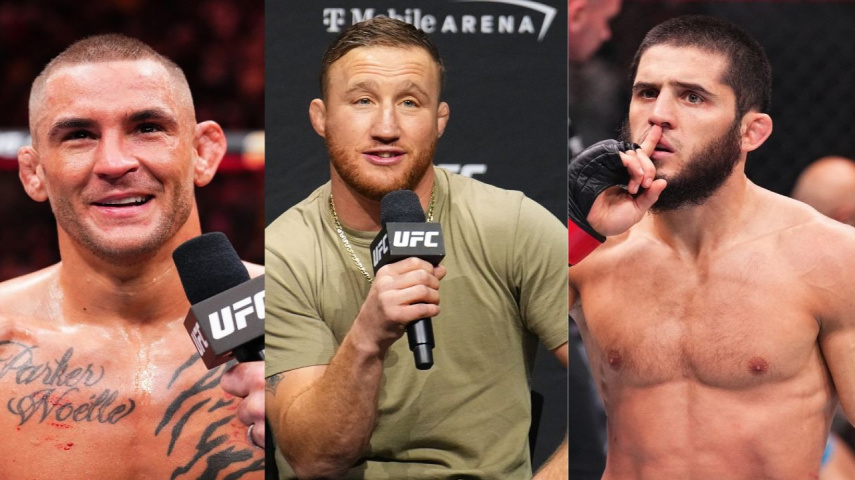 Justin Gaethje Opens Up on Potential Dustin Poirier Vs Islam Makhachev Match-up