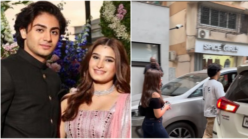 WATCH: Malaika Arora-Arbaaz Khan’s son Arhaan spotted with Raveena Tandon’s daughter Rasha; fans react