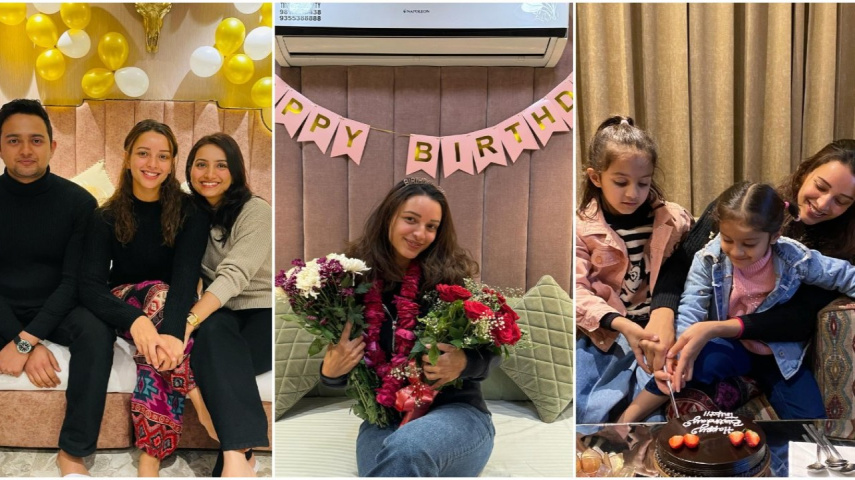 PICS: Triptii Dimri aka Bhabhi 2 from Animal celebrates her birthday with family; 'Grateful for all the Love and Blessings'