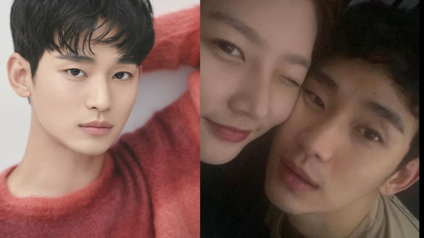 Kim Soo Hyun (credit: GOLDMEDALIST), Kim Sae Ron and Kim Soo Hyun (Kim Sae Ron's Instagram)