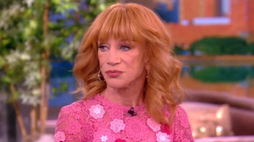 Kathy Griffin Faces Blacklash For Joking About Trump's Photo Controversy 