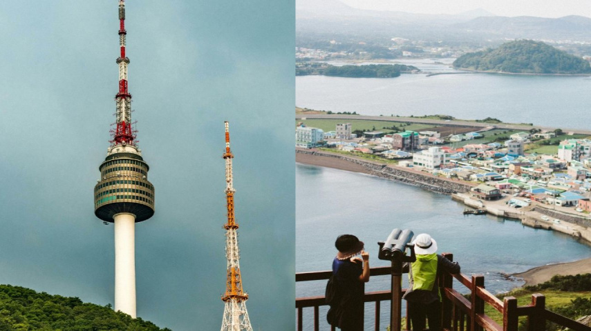 Namsan Tower, Jeju Island: Images from Pexels