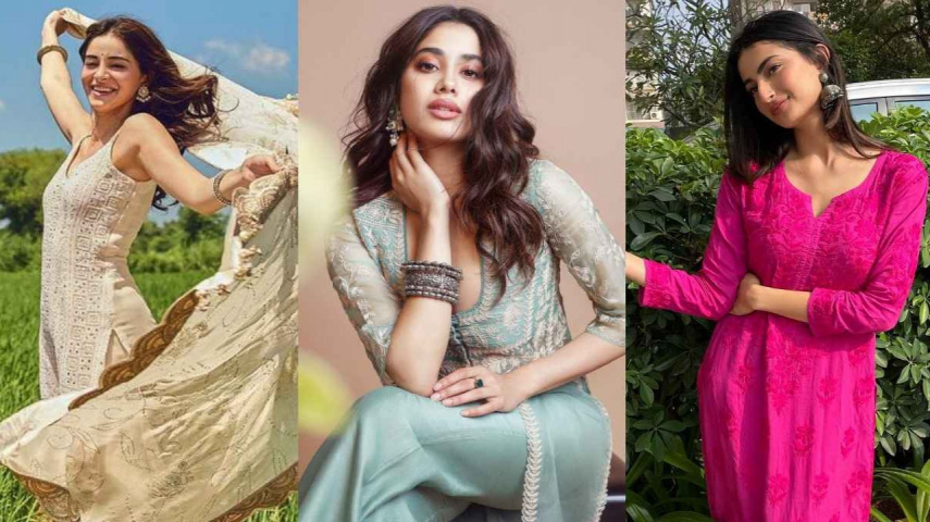 Ananya Panday, Suhana Khan, Janhvi Kapoor, Khushi Kapoor, Palak Tiwari, Suits, Wedding Season, Style, Fashion