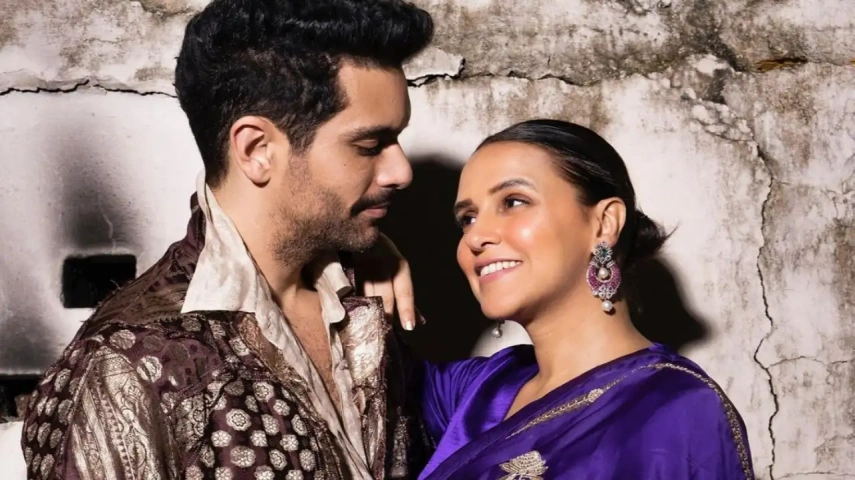 Throwback picture of Neha Dhupia and Angad Bedi