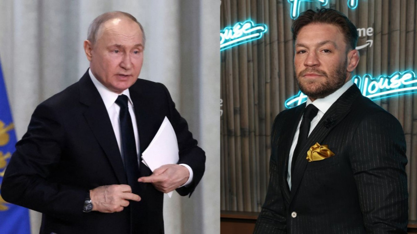 When Conor McGregor Was Stopped From Getting Too Close To Vladimir Putin
