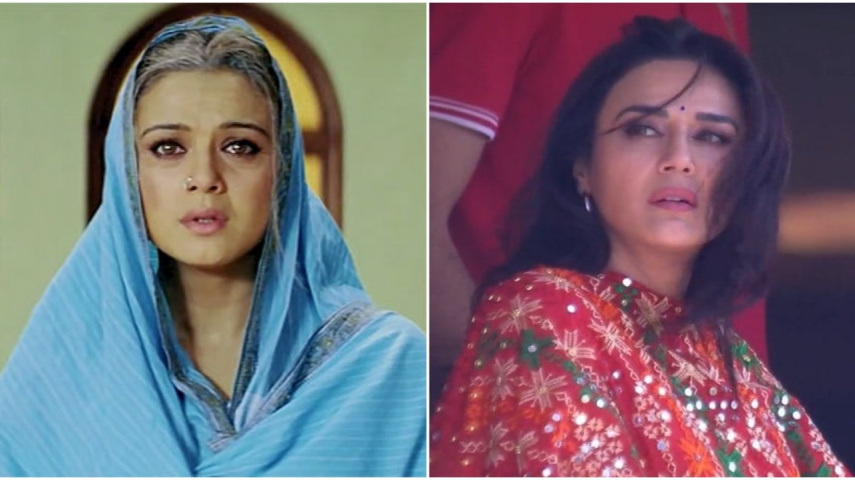 Netizen observes stark CONTRAST in Preity Zinta's appearance compared to her Veer Zaara character after 20 years