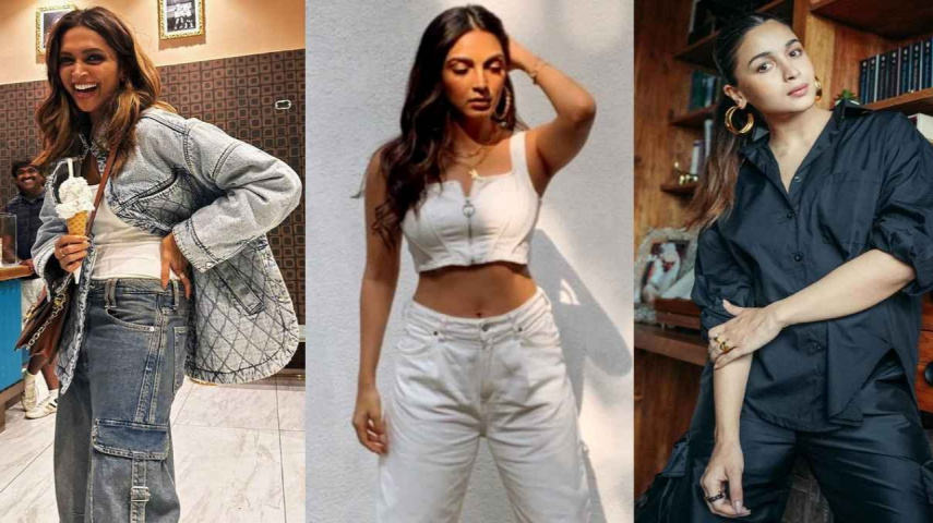 Deepika Padukone, Alia Bhatt, Kiara Advani, Disha Patani, Tamannaah Bhatita, Karisma Kapoor, cargo pants, cargo outfits, Style, Fashion