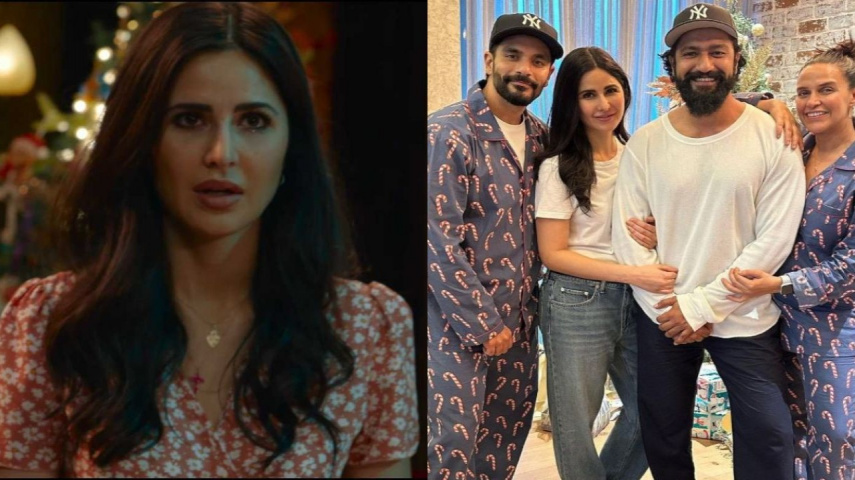 Katrina Kaif gets praise from Angad Bedi for Merry Christmas performance; latter drops fun video ft Vicky Kaushal