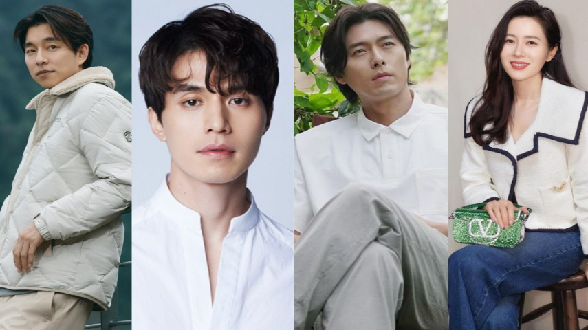 Gong Yoo (Management SOOP), Lee Dong Wook (Hong Kong Entertainment), Hyun Bin (VAST Entertainment), Son Ye Jin (Son Ye Jin's Instagram)