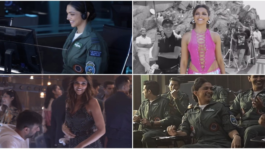 WATCH: Birthday girl Deepika Padukone does bhangra, acts goofy as Squadron Leader Minni from Fighter BTS