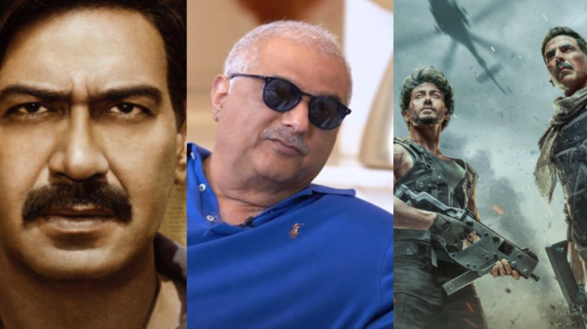 Ajay Devgn, Boney Kapoor, Tiger Shroff, Akshay Kumar