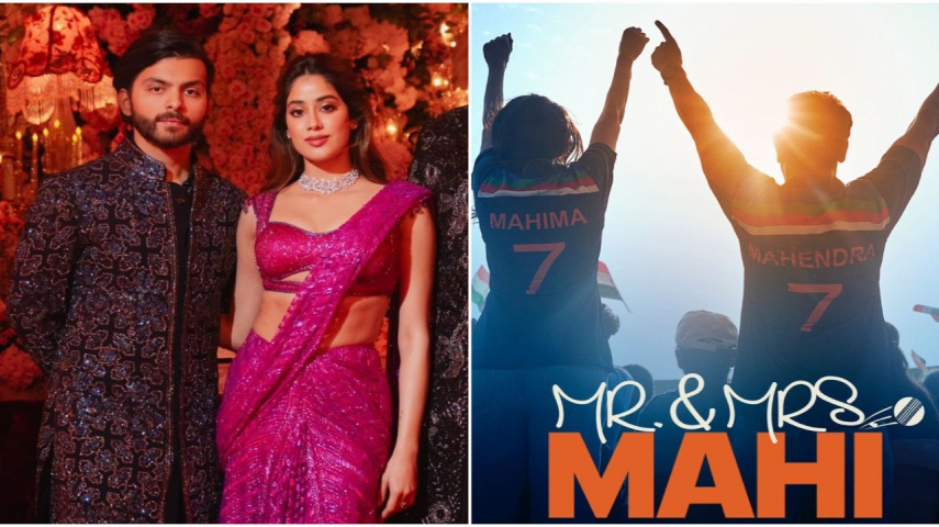 Janhvi Kapoor’s rumored beau Shikhar Pahariya expresses excitement over her film Mr & Mrs Mahi’s new poster