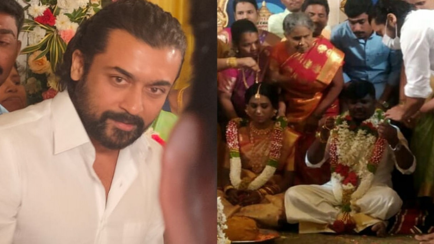 Did you know Suriya made a surprise visit to his fan's wedding & handed over thali?