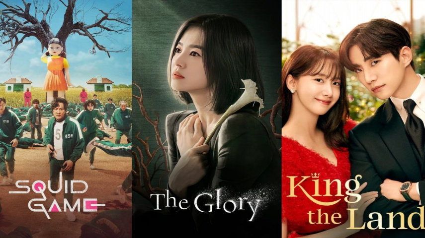 Squid Game and The Glory (Netlfix), King the Land (tvN)