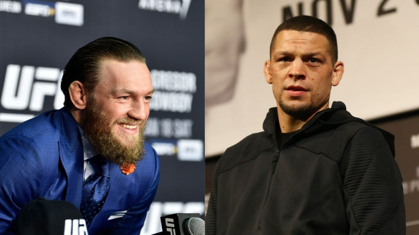 Nate Diaz shows support Conor McGregor