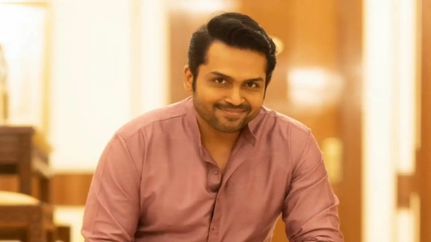 Karthi started his film career as an assistant director of Mani Ratnam 