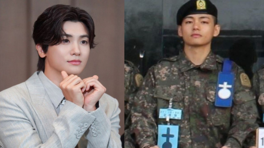 Park Hyung Sik and V  JTBC, P&Studio official Instagram, and Korean Army Training center