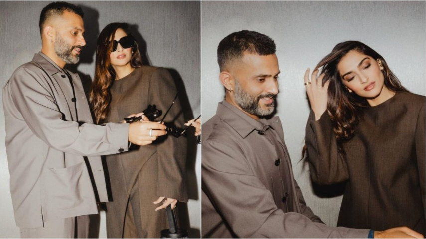 Sonam Kapoor-Anand Ahuja's social media PDA is too cute to miss; latter dubs wifey 'natural born leader'