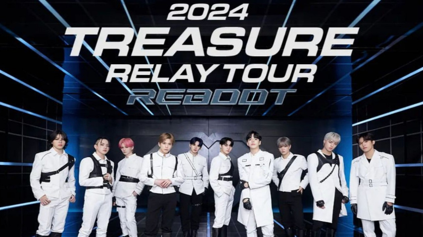  TREASURE’s 2nd Asia Tour 2024 TREASURE RELAY TOUR REBOOT, Image Courtesy: TREASURE's Instagram