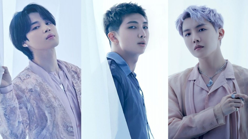 BTS' Jimin, RM, J-Hope; Image Courtesy: BIGHIT Music