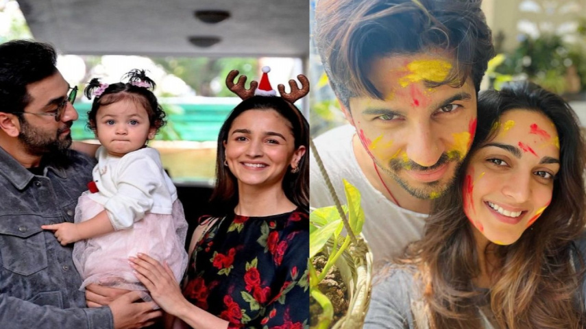 Holi 2024: A look at how celeb couples celebrated the festival of colors