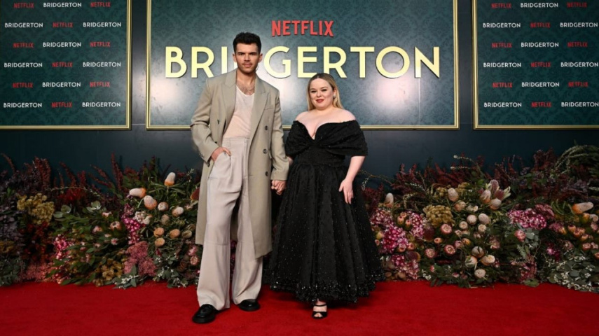 Nicola Coughlan And Luke Newton's Romantic Stunt At Bridgerton Season 3 Launch Wow Fans