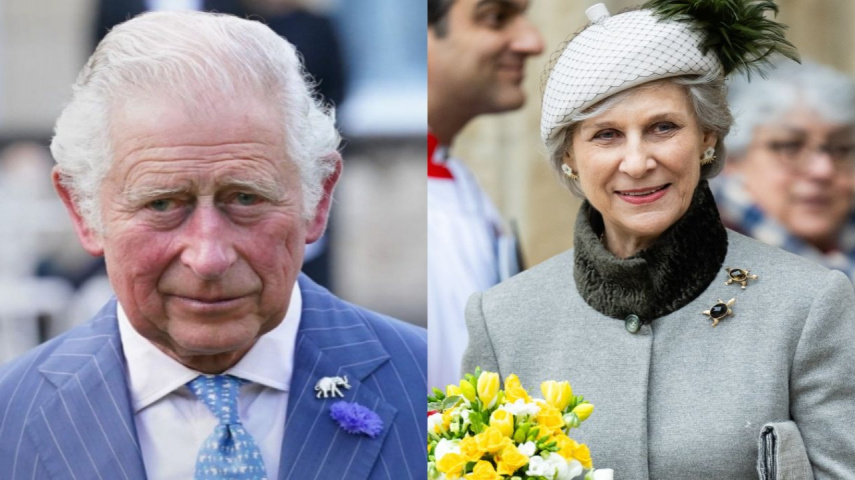 King Charles, Duchess Birgitte of Gloucester via Getty Images 