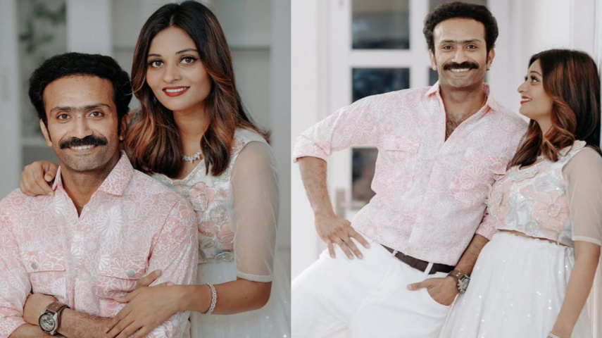 Actor Shine Tom Chacko gets engaged to girlfriend and model Thanuja