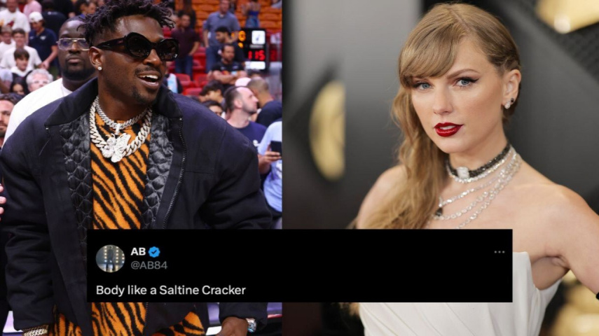 Antonio Brown's Salty Tweet About Taylor Swift Leaves Fans Puzzled 