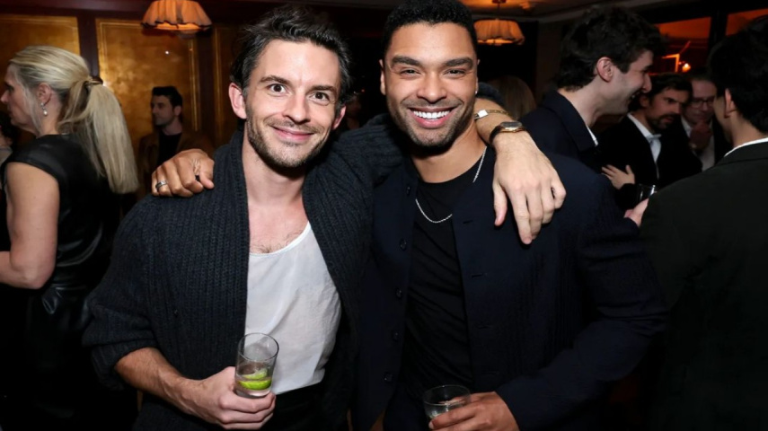 Jonathan Bailey and Rege Jean Page