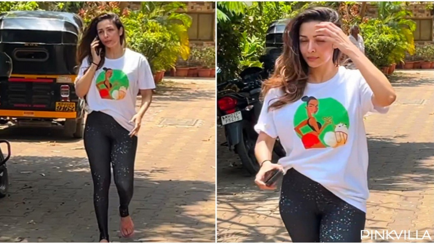 WATCH: Malaika Arora's unique gym tee grabs attention for all the right reasons; fans react