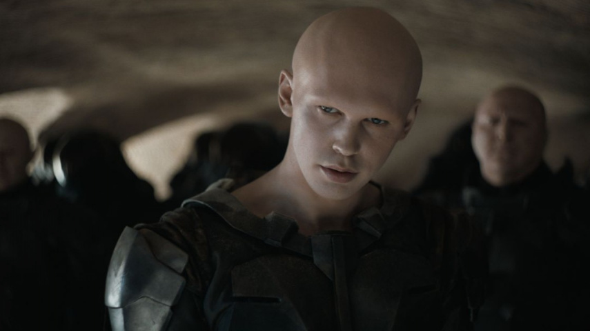 Austin Butler in a still from Dune: Part Two (via Warner Bros Discovery)