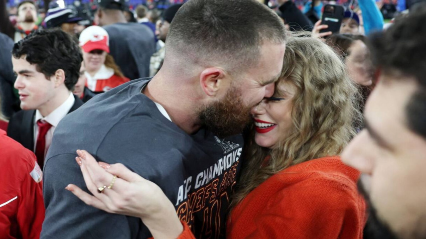 Fans think Travis Kelce and Taylor Swift are sharing living space