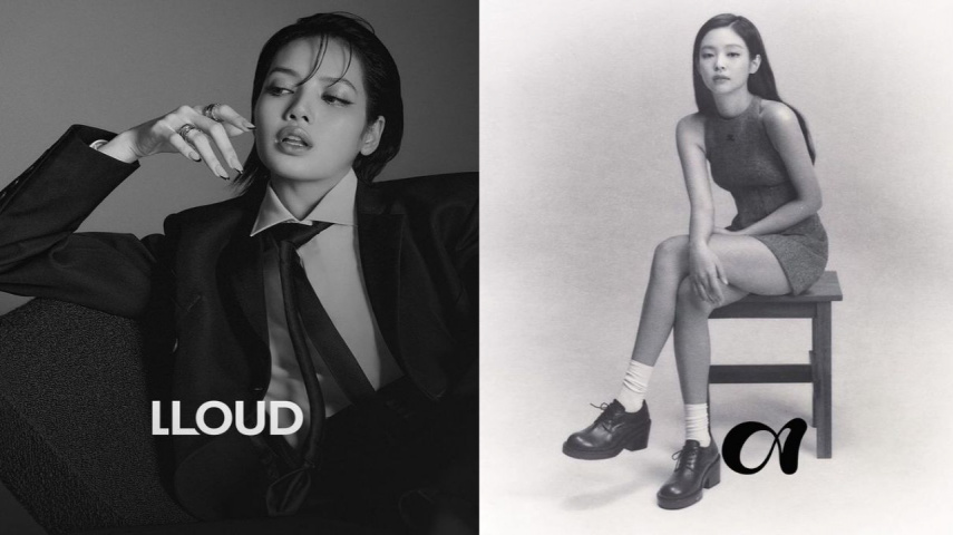 BLACKPINK's Lisa and Jennie; Image Courtesy: LLOUD and Odd Atelier