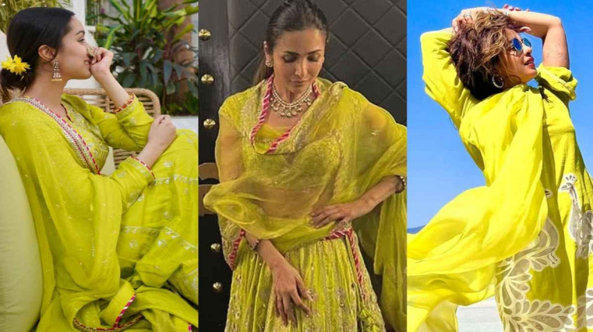 Priyanka Chopra Jonas, Malaika Arora, Shraddha Kapoor, Janhvi Kapoor, Kiara Advani, Sanya Malhotra, Acid Lime, Ethnic Wear, Style, Fashion