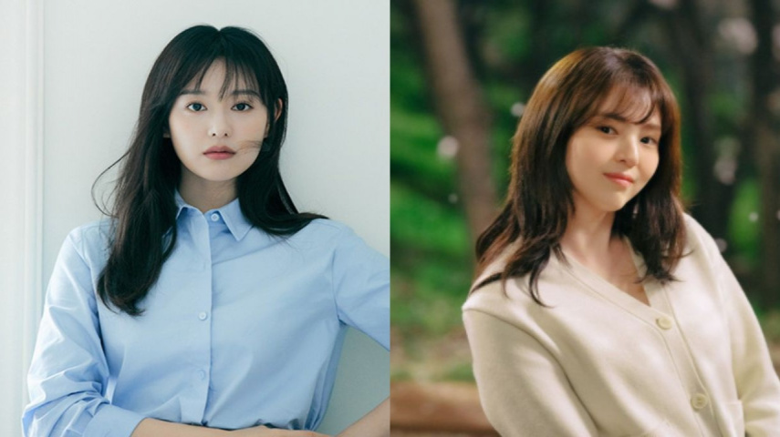Kim Ji Acquired (credit rating: HighZium Studio), Han So Hee (credit rating: JTBC)