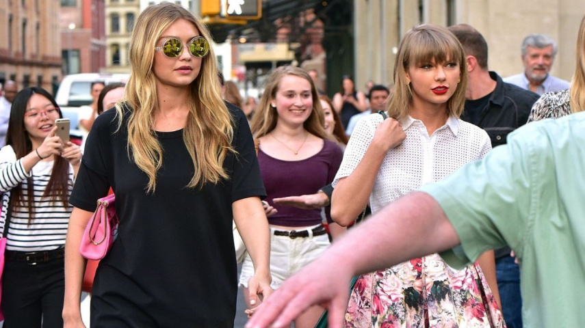 Taylor Swift And Gigi Hadid Caught With BFs Travis Kelce and Bradley Cooper On Double Date