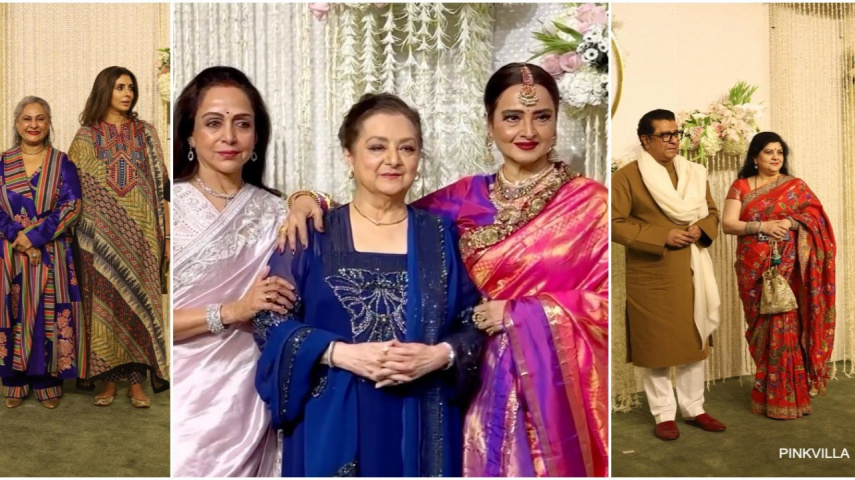 Ira Khan-Nupur Shikhare Wedding Reception: Raj Thackeray, Jaya Bachchan, Hema Malini-Dharmendra, Rekha and more arrive