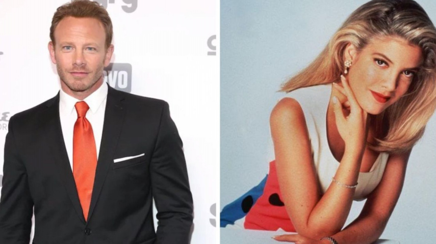 Ian Ziering Extends 'Support' to Tori Spelling