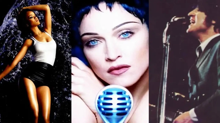 Rihanna, Madonna, The Beatles
