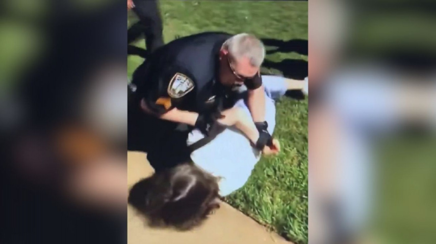 Video Of Police Knocking Down Emory University Professor Goes VIRAL